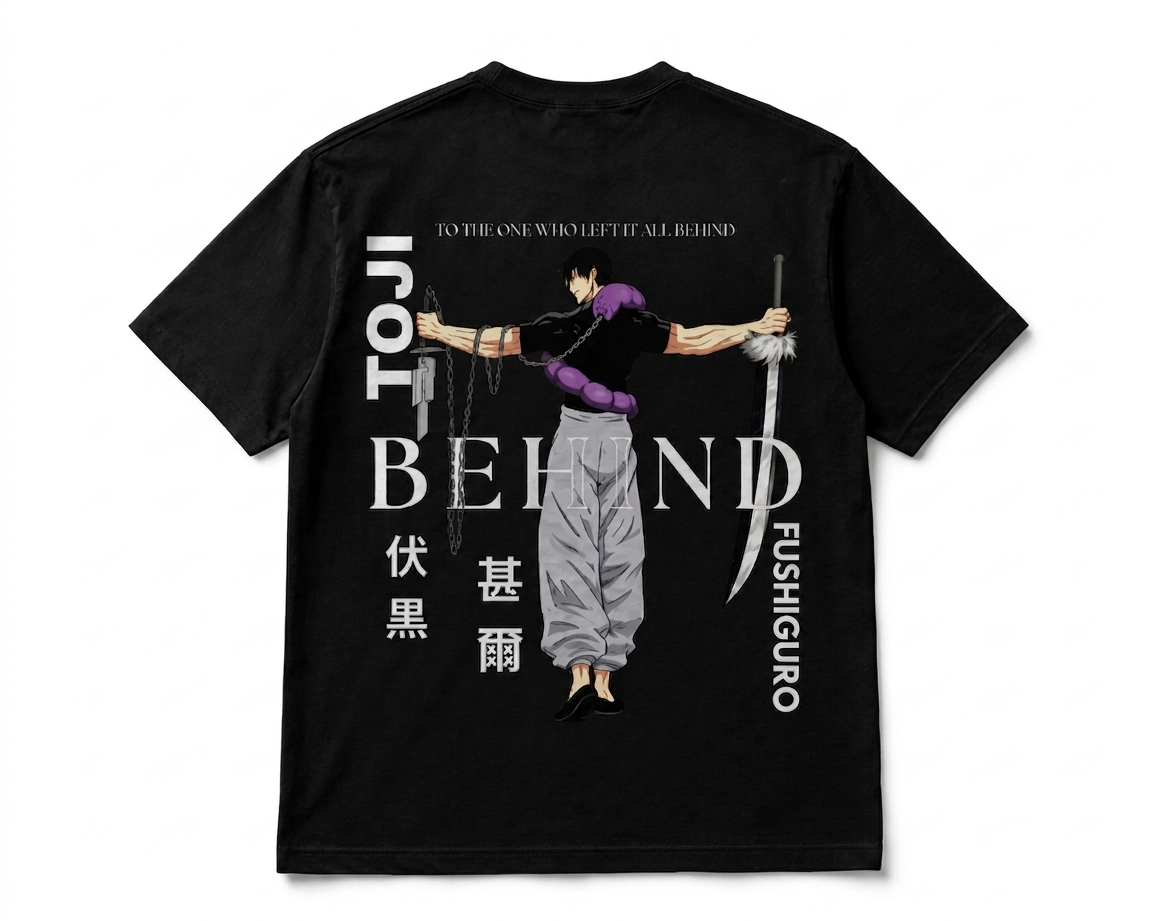 JJK TOJI UNISEX OVERSIZED TEES